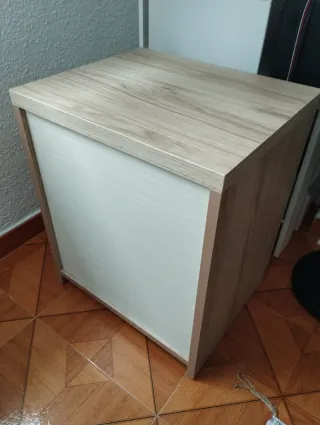 Conjunto Armario, Cabecero 1,05m y Mesita