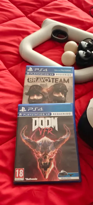 PS4 VR: Auriculares, Mandos y 2 Juegos