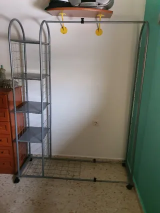 Perchero extensible metal