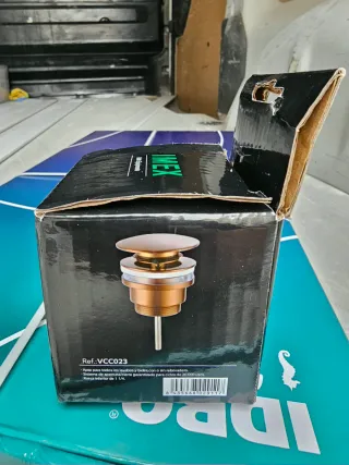 Válvula clic clac dorada VCC023