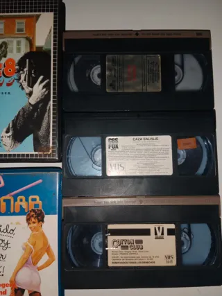 Lote 12 VHS Películas Varias