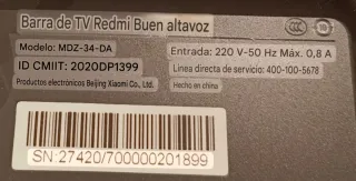 Xiaomi Redmi Altavoz Bluetooth
