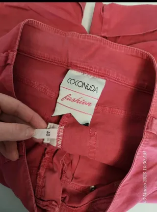 Pantaloncini George donna rosa