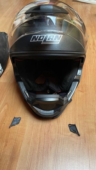 Casco Moto modular Nolan N44 Evo Negro Mate