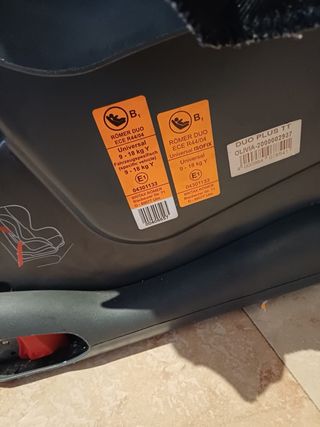 Silla de coche Romer con Isofix