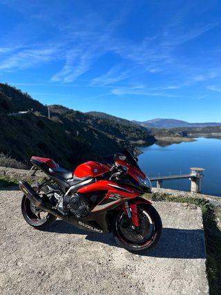 Suzuki GSX R600 2009 Naranja/Negra