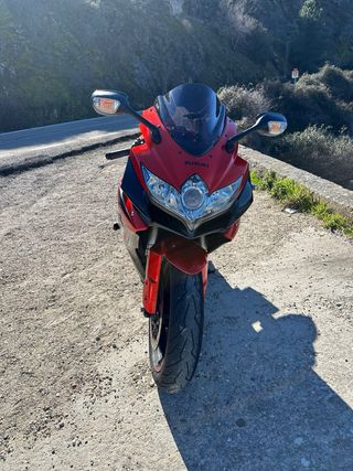 Suzuki GSX R600 2009 Naranja/Negra