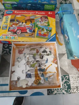 Lote Puzzles y Juegos Creativos