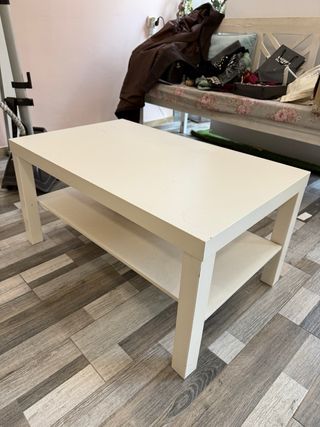 Mesa de centro blanca