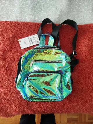 Bolso Mochila Holográfico