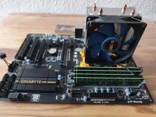 Conjunto Placa Base + Procesador + RAM + Disipador