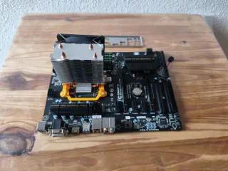 Conjunto Placa Base + Procesador + RAM + Disipador