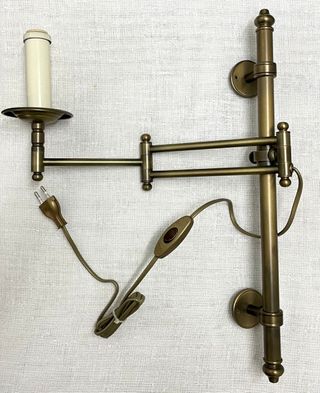 Apliques lámparas dormitorio metal