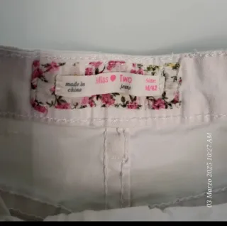 Shorts donna strappati bianchi