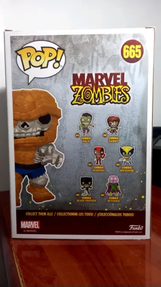 Funko Pop Marvel Zombies The Thing 665