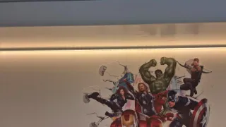 Mueble Estantería con Cama Abatible y armario.