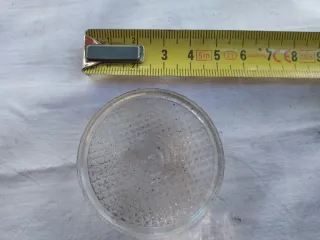 Lente transparente para moto/coche in vetro