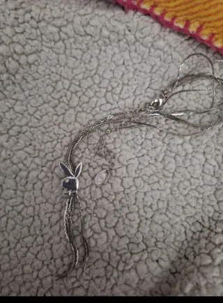 Colgante Playboy Plata