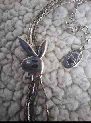 Colgante Playboy Plata
