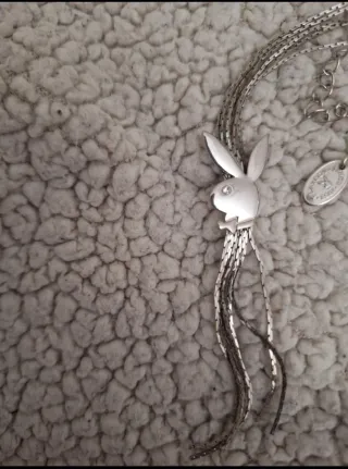 Colgante Playboy Plata