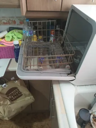 Rejilla lavavajillas encimera