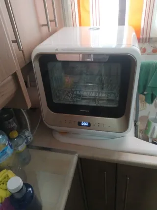 Rejilla lavavajillas encimera