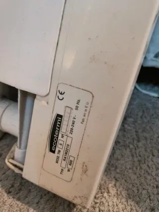 Radiador Ecoterm Blanco