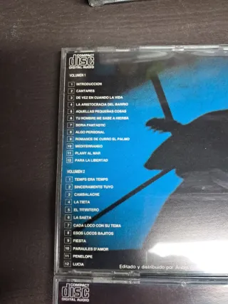 CD Serrat en Directo Volumen 1 y 2