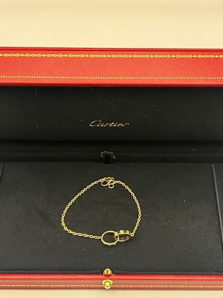 Pulsera Cartier Love Cadena Oro B6027000