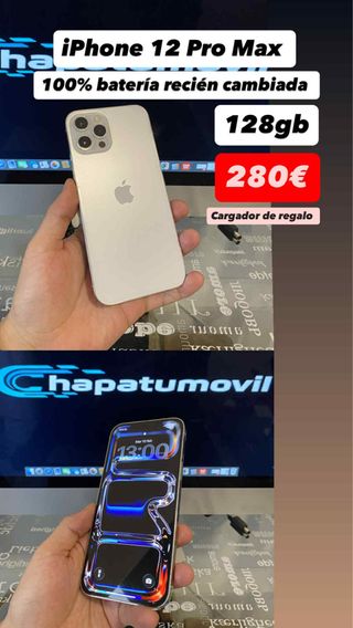 iPhone 12 Pro Max 128gb Plata