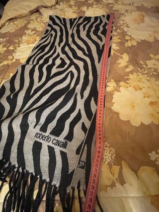 Sciarpa Roberto Cavalli Zebra Vintage
