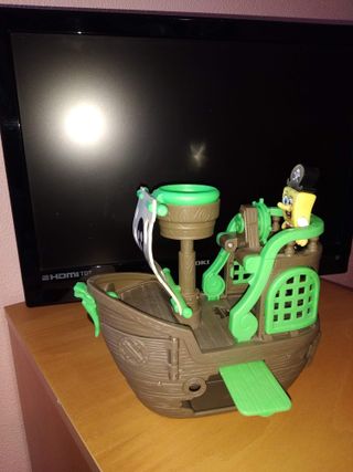Barco Pirata Bob Esponja