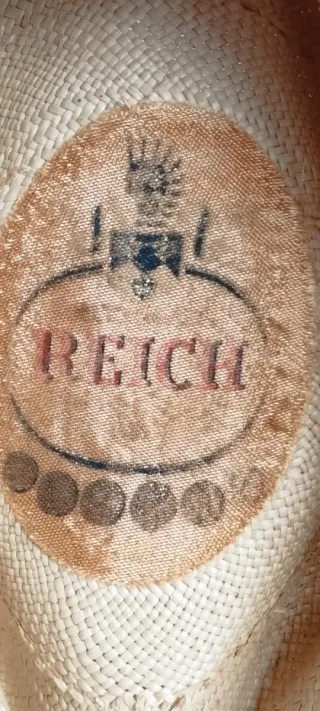 Sombrero Panamá Beige marca Reich