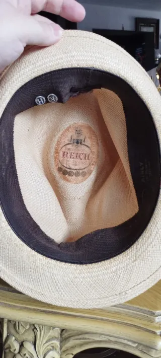 Sombrero Panamá Beige marca Reich