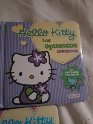 Lote libros hello Kitty