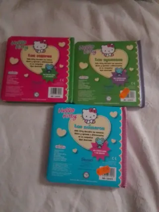 Lote libros hello Kitty