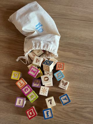 Cubos de madera educativos Mundo Diver