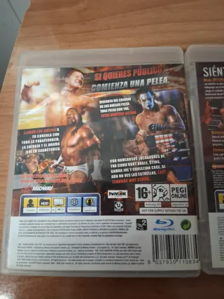 PS3 TNA Impact! Midway juegos W2K15