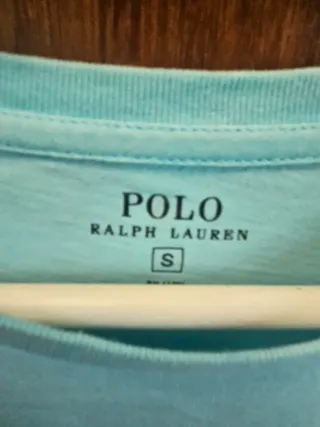 Camiseta Polo Ralph Lauren Azul Rosa