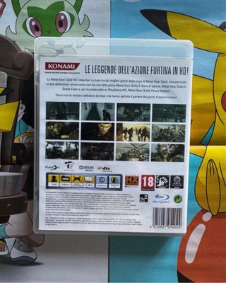 Metal Gear Solid HD Collection PS3 Pal ita