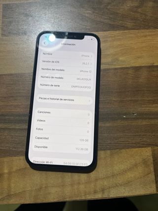 iPhone 12 128GB Negro