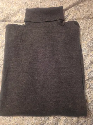 Jersey H&M Lana Merino Cuello Alto Talla S