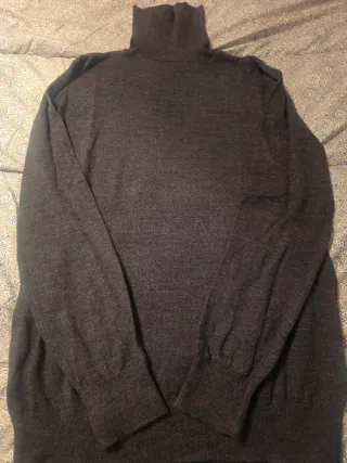 Jersey H&M Lana Merino Cuello Alto Talla S