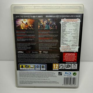 Guitar Hero Warriors of Rock PS3