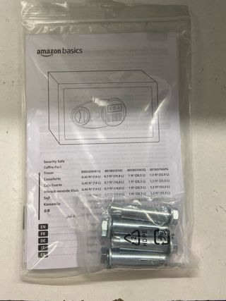 Amazon Basics Caja Fuerte Acero Digital