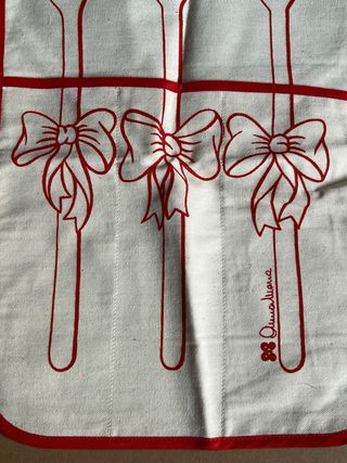 Portacucchiai da appendere in tessuto