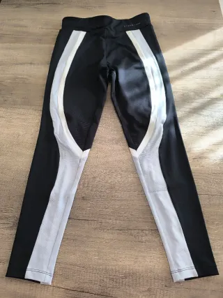 Mallas Oysho Deporte Negro, Azul claro y blanco