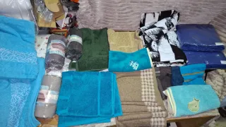Lote de toallas y textiles para el hogar