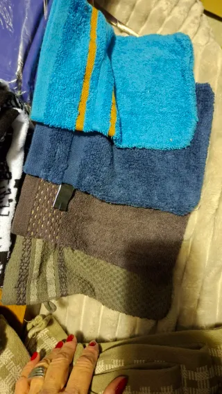 Lote de toallas y textiles para el hogar