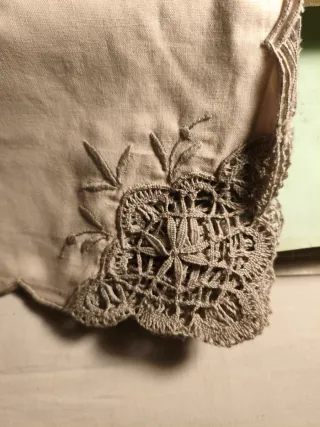 Servilletas bordadas Madeira antiguas